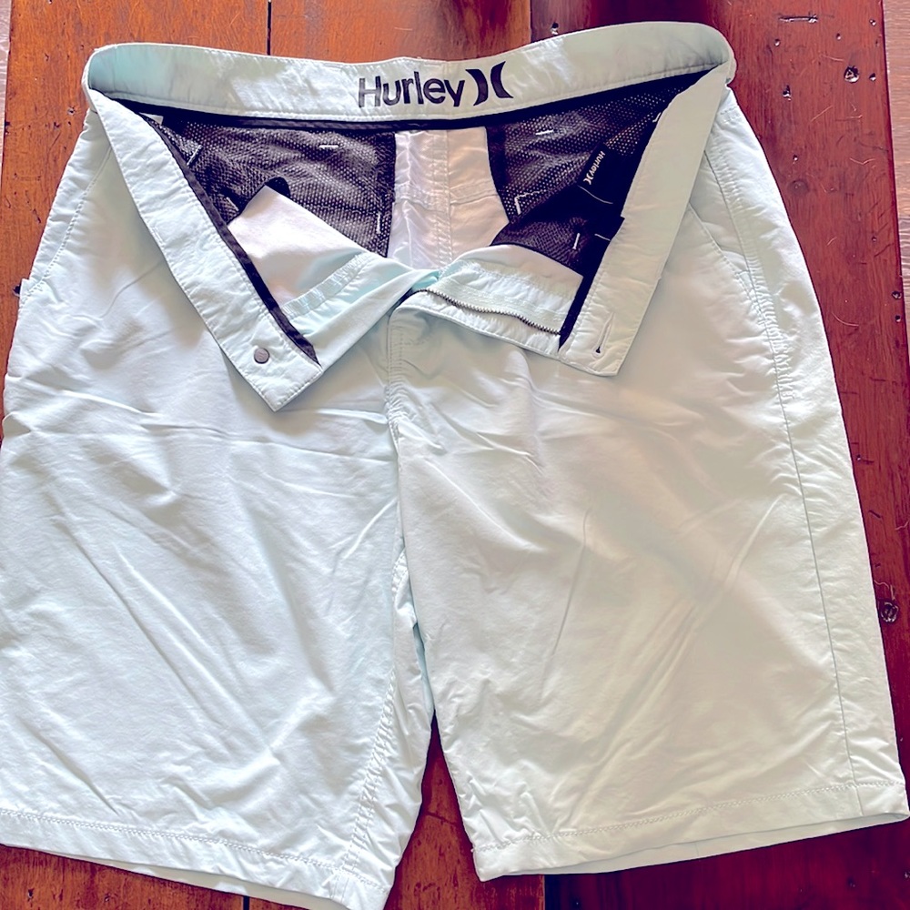 Men's light blue shorts - Nike dry fit - Hurley